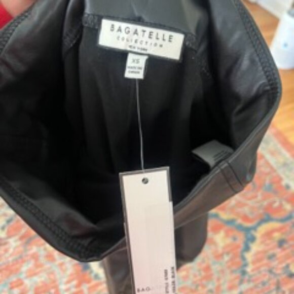 Lulus Keep it Sleek Black Vegan Leather Leggings - Picture 3 of 4